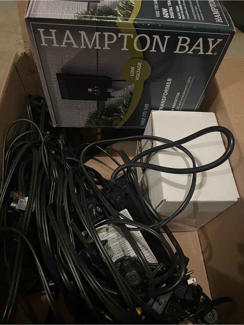 Black Low-Voltage Transformer
